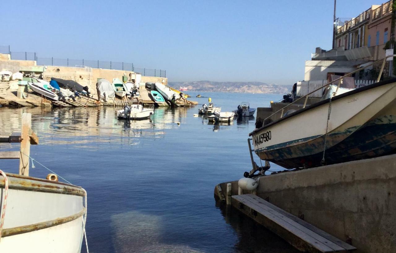 شقة Marseille Malmousque Cabanon 45 M2 Sur L'Eau المظهر الخارجي الصورة